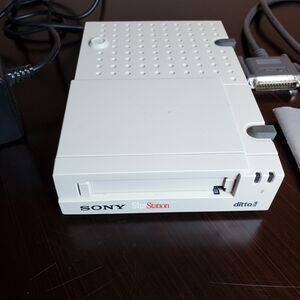Vintage Sony StorStation Ditto External Tape Drive IO2000-PX